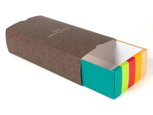 Scatola a cassetto con plastica per alimenti